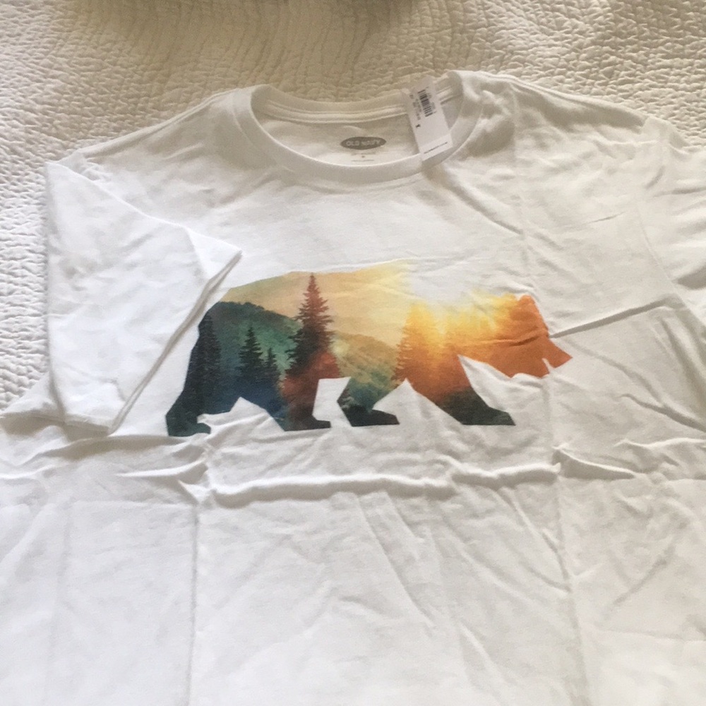 Graphic Soft- Washed Crew Neck Tee